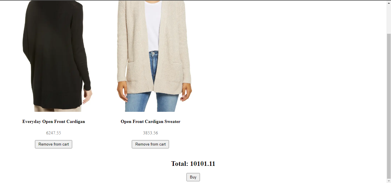 Nordstrom site Screenshot